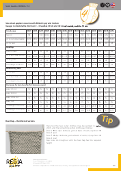 Sock Knitting Pattern and Size Charts, Page 6
