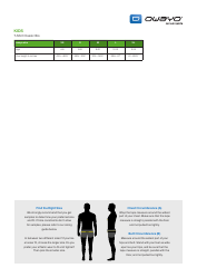 Basketball Uniform Size Chart, Page 3