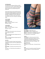 Channel Socks Knitting Pattern, Page 2