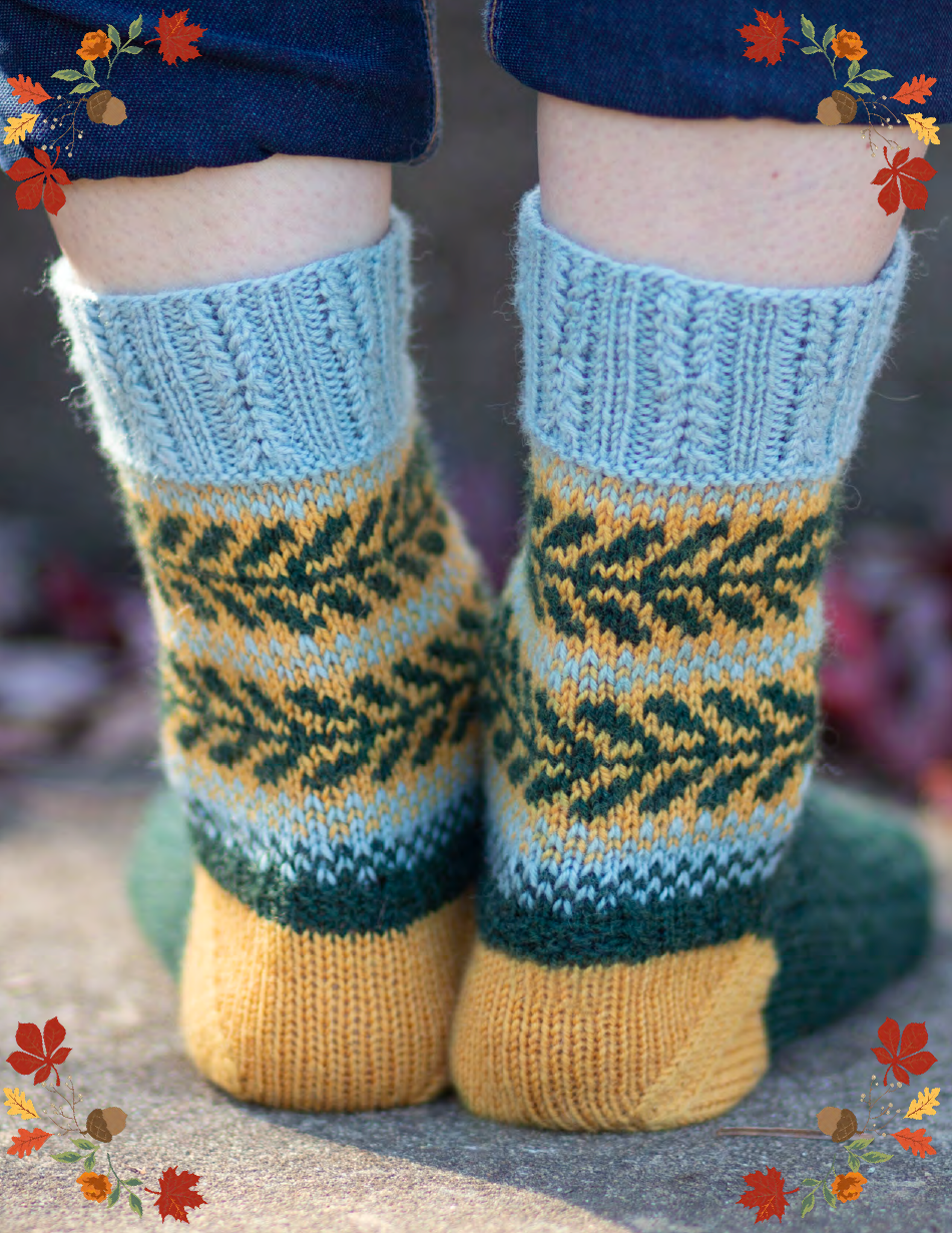 Sweet Dumplin Socks Knitting Pattern, Page 10