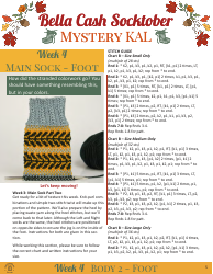 Sweet Dumplin&#039; Socks Knitting Pattern, Page 6