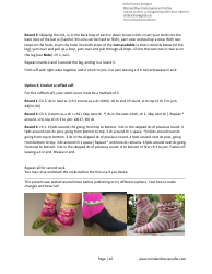 Sweet Socks Knitting Pattern, Page 10