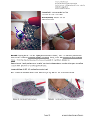 Sweet Socks Knitting Pattern, Page 6
