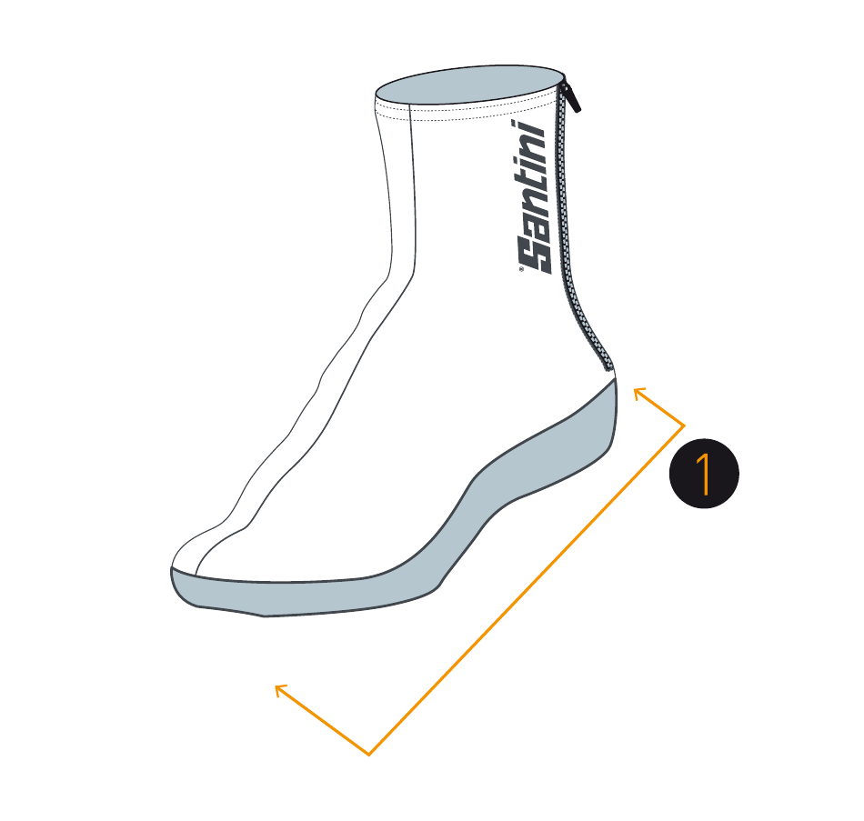 Cycling Wear Sizing Chart - Santini (English / Italian), Page 6