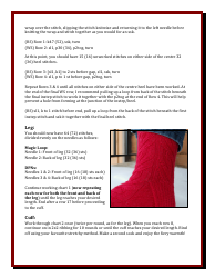 Melisandre Sock Knitting Pattern - Kimberly Pieper, Page 3