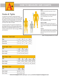 School Uniform Size Chart - Schoolbelles, Page 6