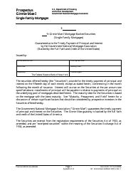 Document preview: Form HUD11717 Appendix IV-4 Prospectus Ginnie Mae I Single-Family Mortgages