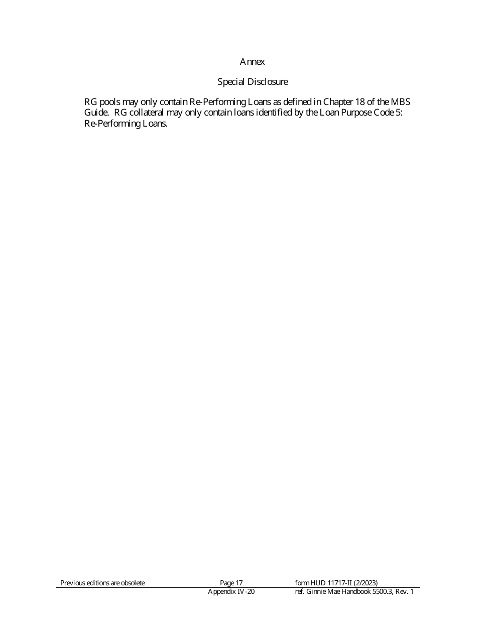 Form HUD11717-II Appendix IV-20 Prospectus Gnma II Single-Family Mortgages, Page 14