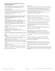 Formulario HUD-92541 Certificacion De Planos, Especificaciones Y Sitio Del Constructor (Spanish), Page 3
