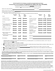 Document preview: Certificacion De Activos Inferiores a $5,000 (Solo Htc, Bond, Tcap, Thtf Y Exchange) - Texas (Spanish)