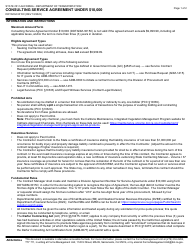 Form DOT ADM-3015C Consulting Service Agreement Under $10,000 - California, Page 4