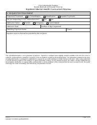 Form FA-14 Inpatient Mental Health Concurrent Review - Nevada, Page 3