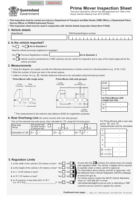 Form F2875  Printable Pdf