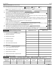 IRS Form 1066 U.S. Real Estate Mortgage Investment Conduit (REMIC) Income Tax Return, Page 3