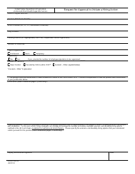 Document preview: APHIS Form 58 Request for Approval to Initiate a Hiring Action