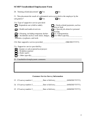 Form ETA-9122 Scsep Unsubsidized Employment Form - Minnesota, Page 4
