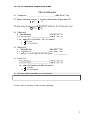 Form ETA-9122 Scsep Unsubsidized Employment Form - Minnesota, Page 5