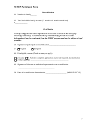 Form ETA-9120 Scsep Participant Form - Minnesota, Page 7