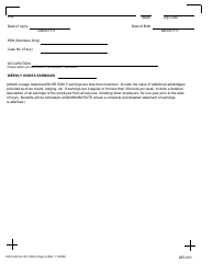DWC-AD Form 101 Request for Summary Rating Determination of Qualified Medical Evaluator&#039;s Report - California, Page 3