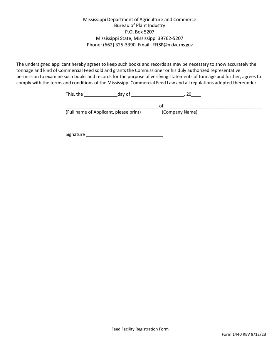 Form 1440 - Fill Out, Sign Online and Download Fillable PDF ...