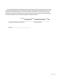 Soil &amp; Plant Amendment Permit Registration - Mississippi, Page 2