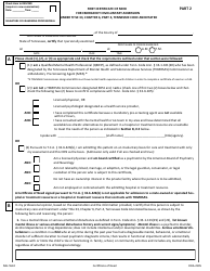Form MH-5542 Certificate of Need for Emergency Admission Under Title 33, Chapter 6, Part 4, Tennessee Code Annotated - Tennessee, Page 3