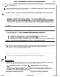 Form MH-5542 Certificate of Need for Emergency Admission Under Title 33, Chapter 6, Part 4, Tennessee Code Annotated - Tennessee, Page 5