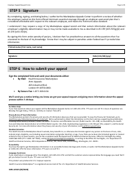 Form CMS-12165 Employer Eligibility Appeal Request, Page 4