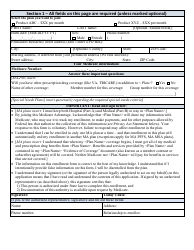 Exhibit 1 Model Individual Enrollment Request Form to Enroll in a Medicare Advantage Plan (Part C), Page 2