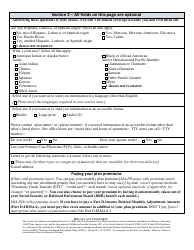 Exhibit 1 Model Individual Enrollment Request Form to Enroll in a Medicare Advantage Plan (Part C), Page 3