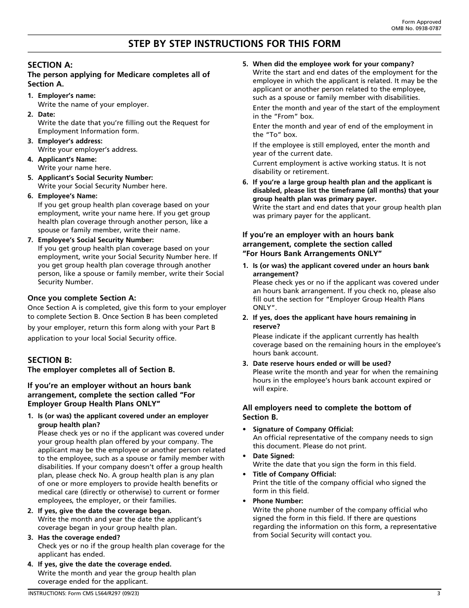 Form Cms L564r297 Fill Out Sign Online And Download Fillable Pdf Templateroller