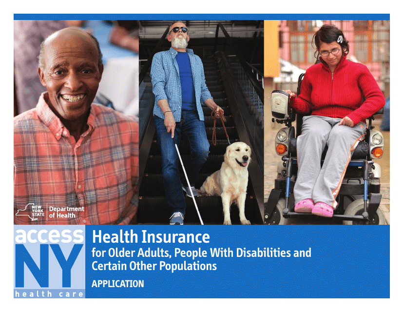 Form DOH-4220 Medicaid Application for Non-magi Eligibility Group - New York