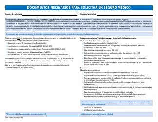 Formulario DOH-4220 Solicitud De Seguro Medico Para Adultos Mayores, Personas Con Discapacidades Y Otros Grupos Determinados - New York (Spanish), Page 6