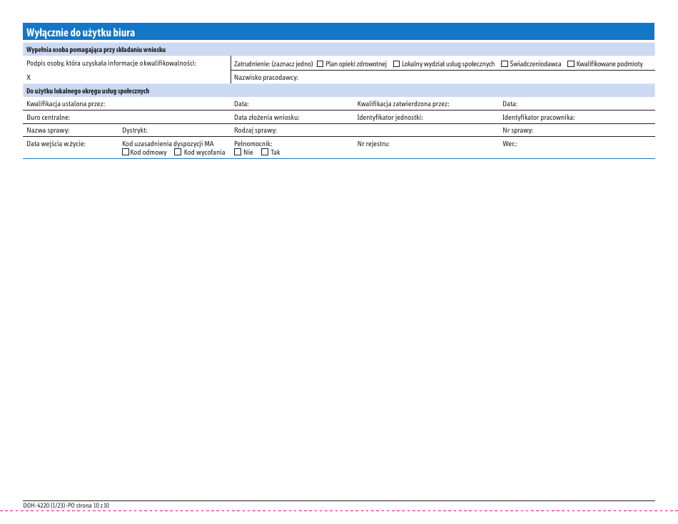 Form DOH-4220 Medicaid Application for Non-magi Eligibility Group - New York (Polish), Page 18