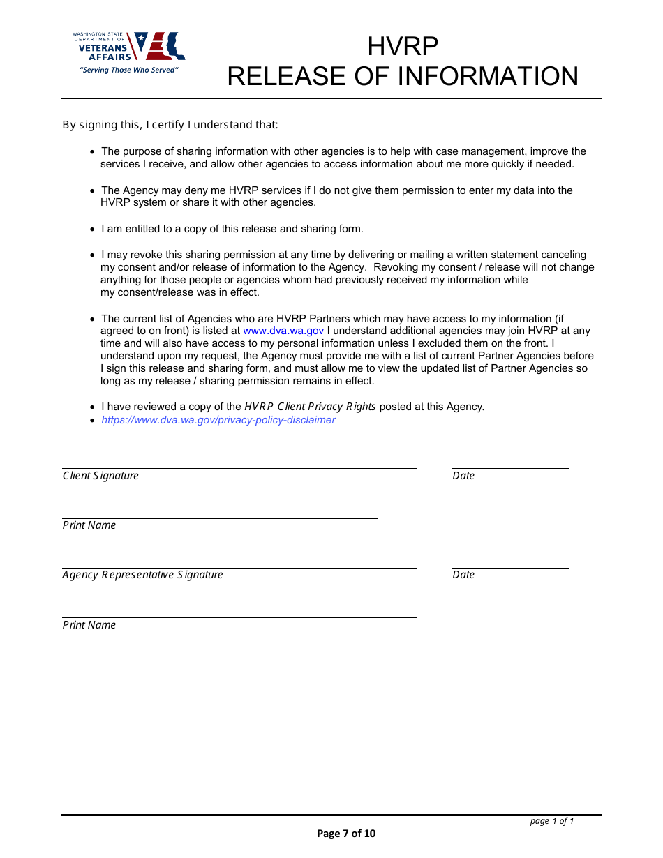 Hvrp Application - Washington, Page 8