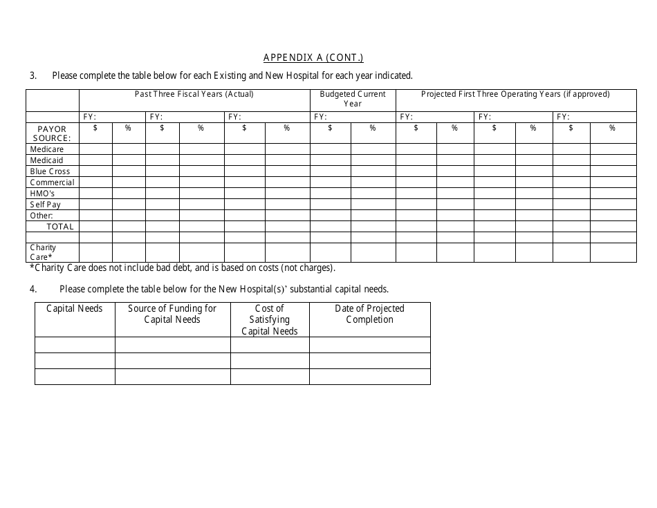 Hospital Conversion or Merger Initial Application - Rhode Island, Page 20