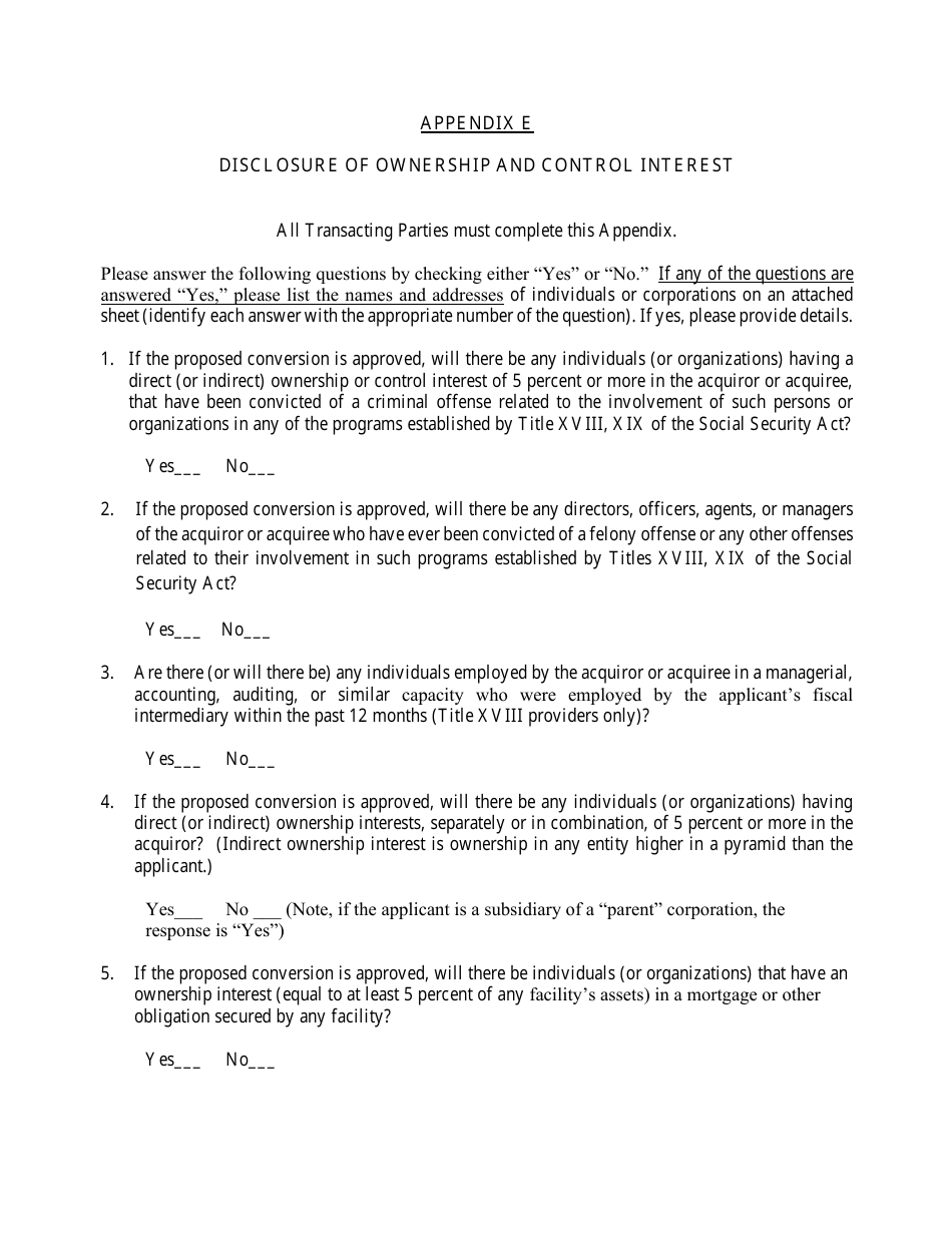 Hospital Conversion or Merger Initial Application - Rhode Island, Page 24