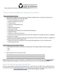 Apprenticeship State Grant Application - Washington, Page 4