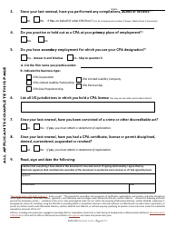 Individual CPA Certificate Renewal - Minnesota, Page 3