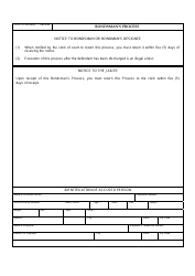 Form CR-20 Bondsman&#039;s Process - Alabama, Page 2