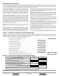 Form JD-CV-3 Wage Execution Proceedings Application, Order, Execution - Connecticut, Page 2