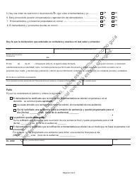 Formulario JD-FM-272PT Peticion De Sentencia Por Incomparecencia - Divorcio O Separacion Legal - Connecticut (Spanish), Page 2