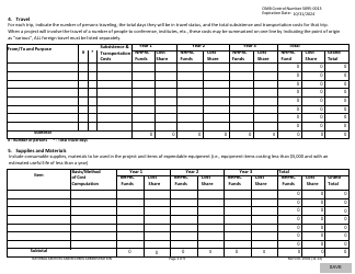 NA Form 17001 National Historical Publications and Records Commission (Nhprc) Budget Form, Page 3
