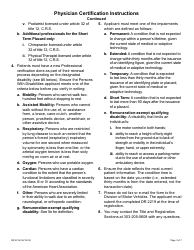 Form DR2219 Parking Privileges Application - Colorado, Page 3
