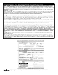 Form VR-103 Application for Maryland Gift Certification - Maryland, Page 2