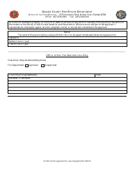 Permit Application for Laser Display/Exhibit - Orange County, Florida, Page 5