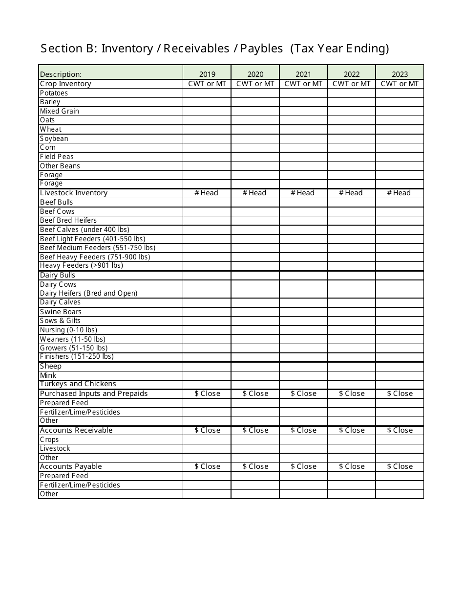 Enrolment Request Form - Pei Agristability Program - Prince Edward Island, Canada, Page 3