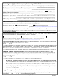 Form CSL101 Solicitation License Application - Charitable or Sponsor Organization - North Carolina, Page 2