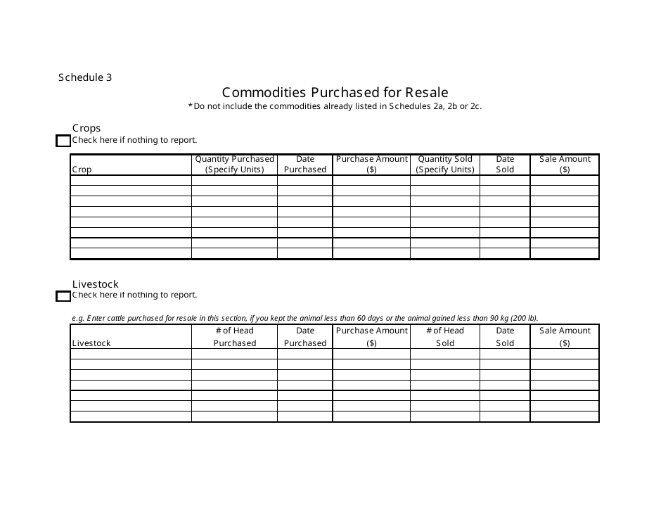 Pei Agristability Program Supplemental Forms - Prince Edward Island, Canada, Page 8