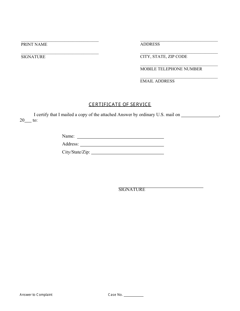 Answer to Complaint - Cuyahoga County, Ohio, Page 3